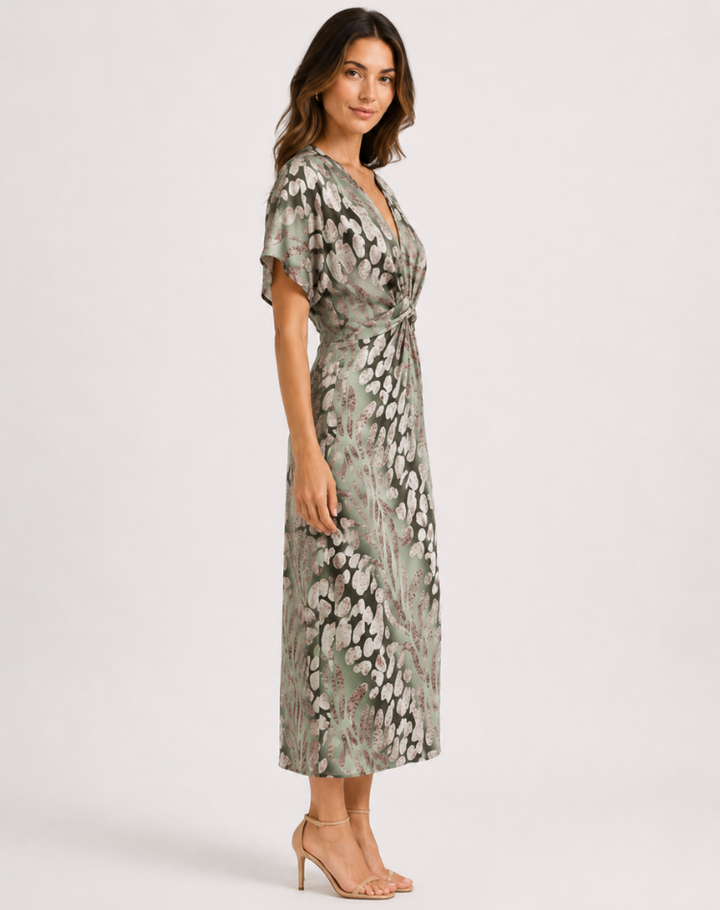 Ella | Women’s Wrap V-Neck Maxi Dress