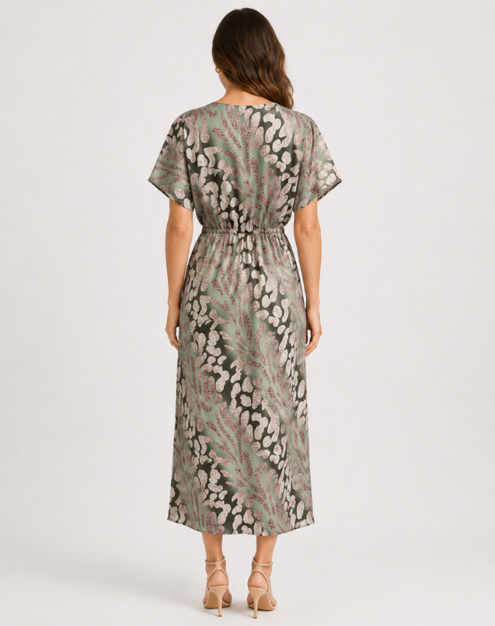 Ella | Women’s Wrap V-Neck Maxi Dress