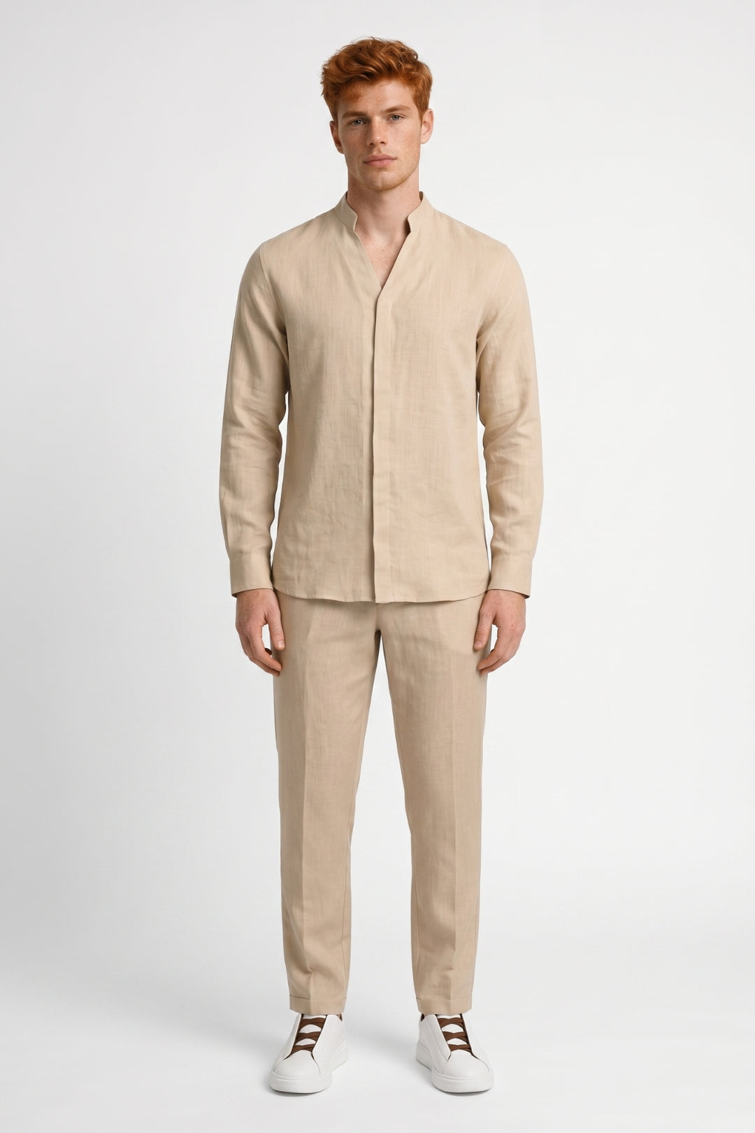 Henry Mandarin Collar Summer Set