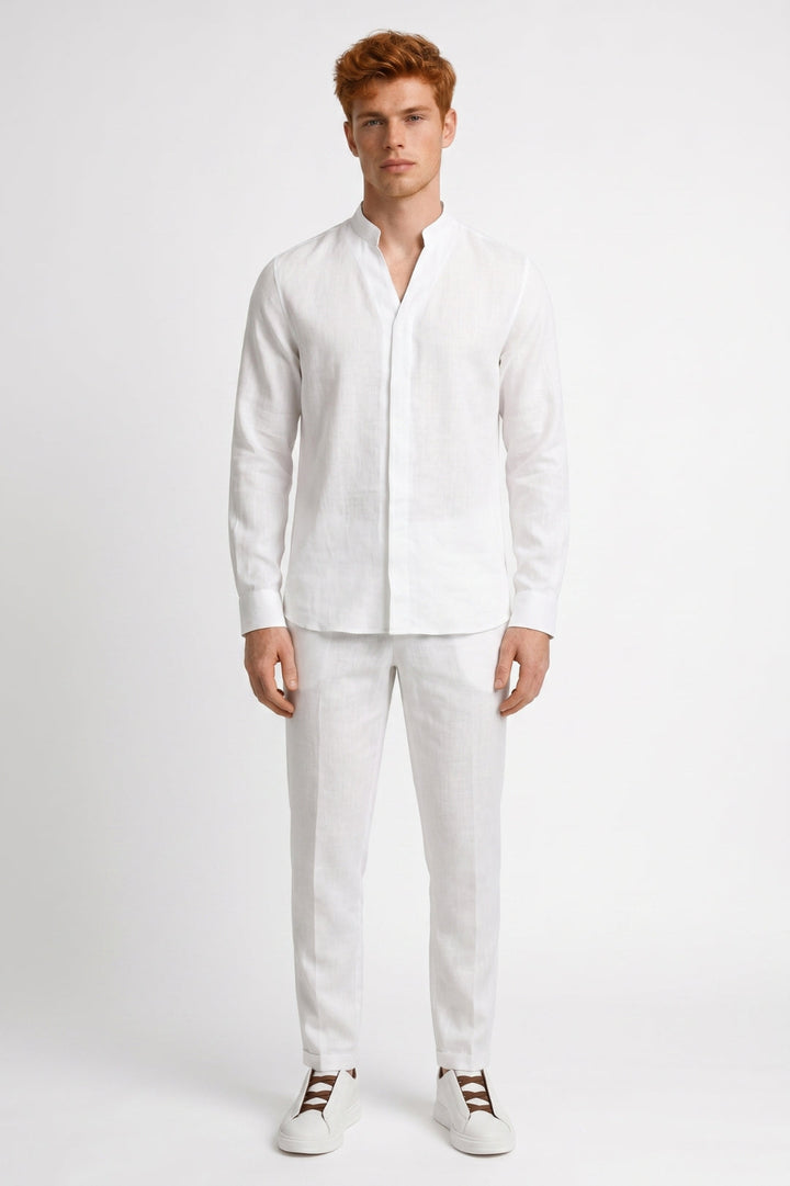 Henry Mandarin Collar Summer Set