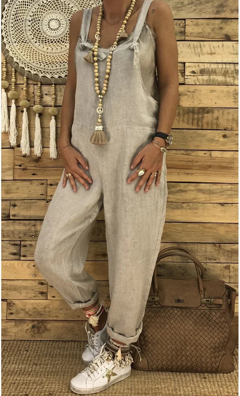 Presley | Relaxed Linen Everyday Jumpsuit
