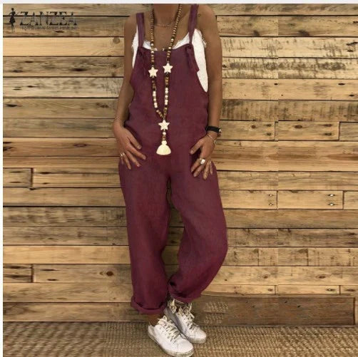 Presley | Relaxed Linen Everyday Jumpsuit