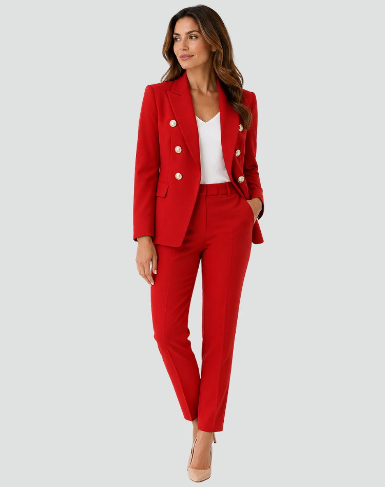 Sophia | Women’s Double-Breasted Pant Suit