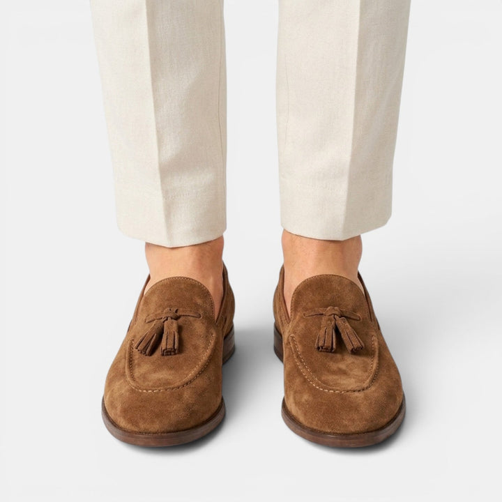 Barrett | Nubuck Leather Loafers