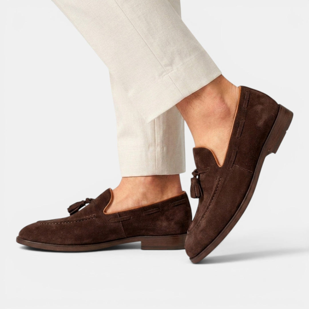 Barrett | Nubuck Leather Loafers