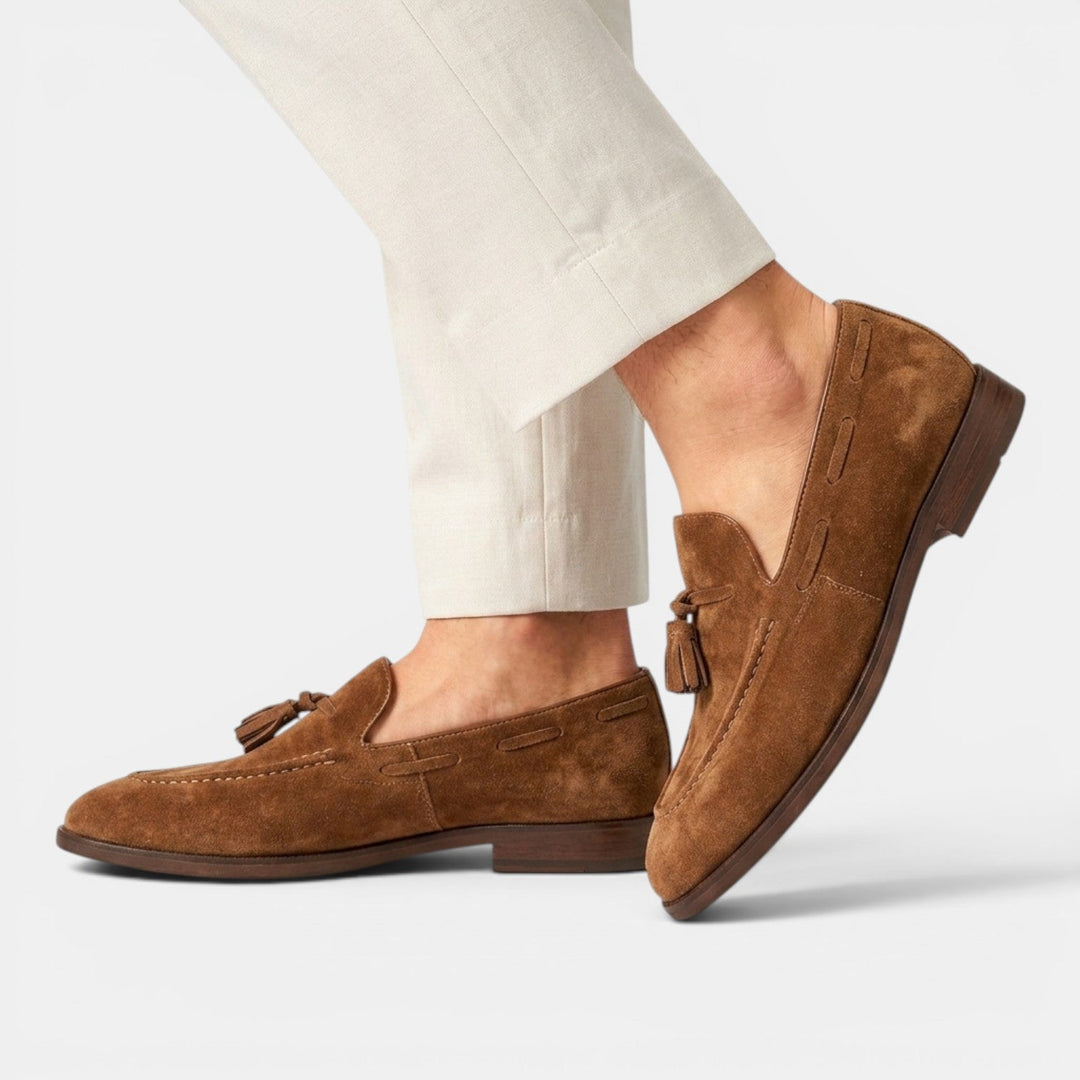 Barrett | Nubuck Leather Loafers