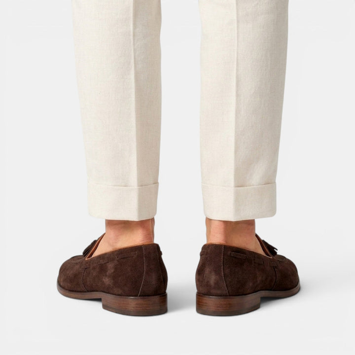 Barrett | Nubuck Leather Loafers