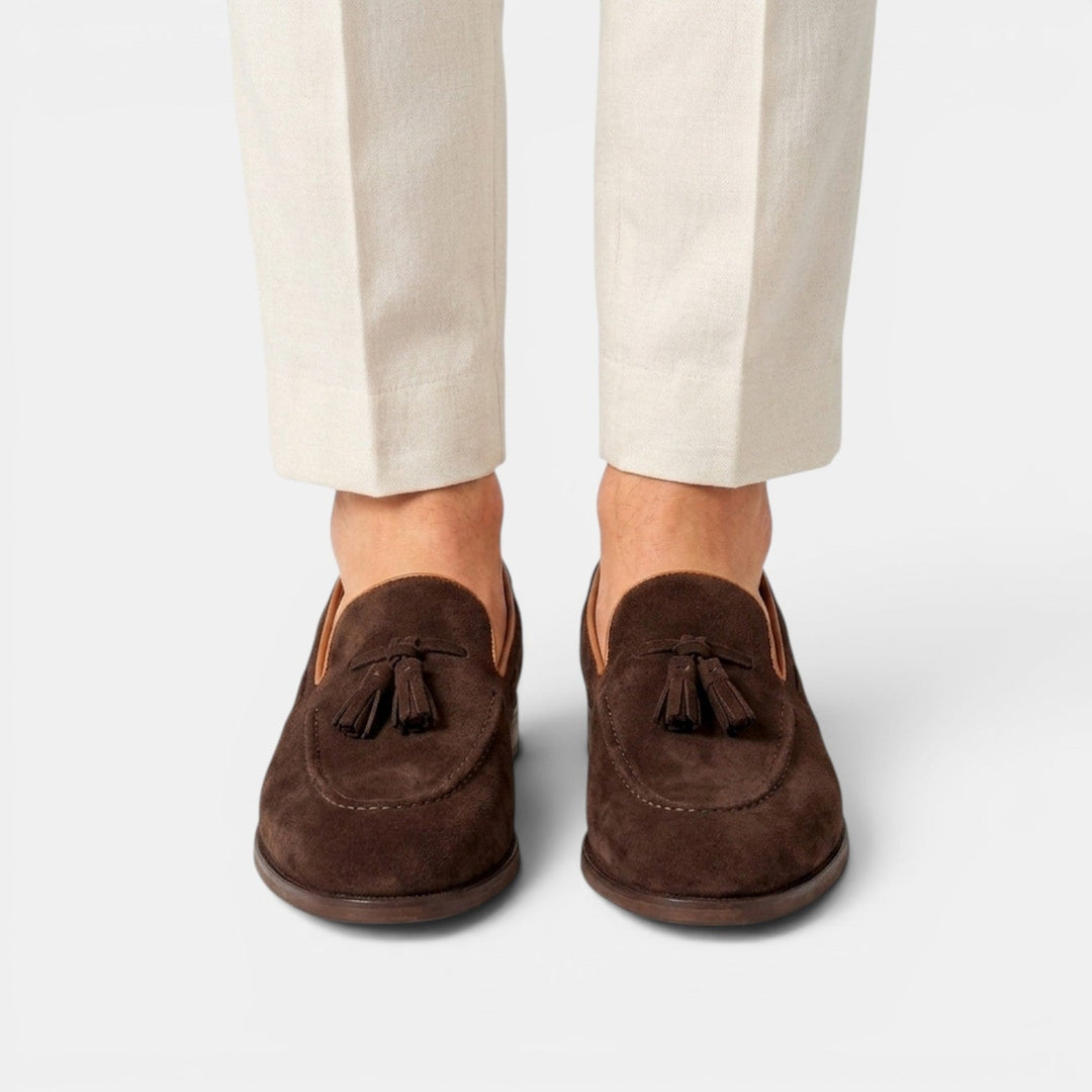 Barrett | Nubuck Leather Loafers