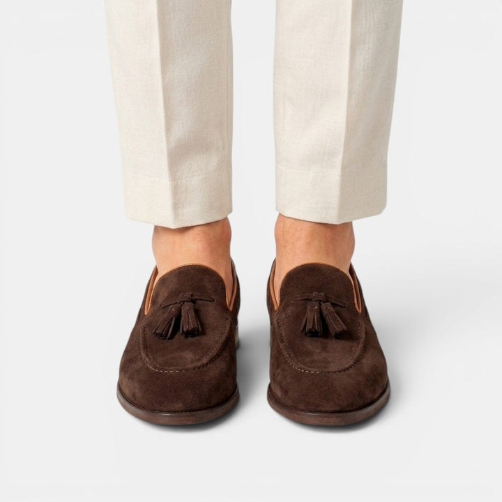 Barrett | Nubuck Leather Loafers