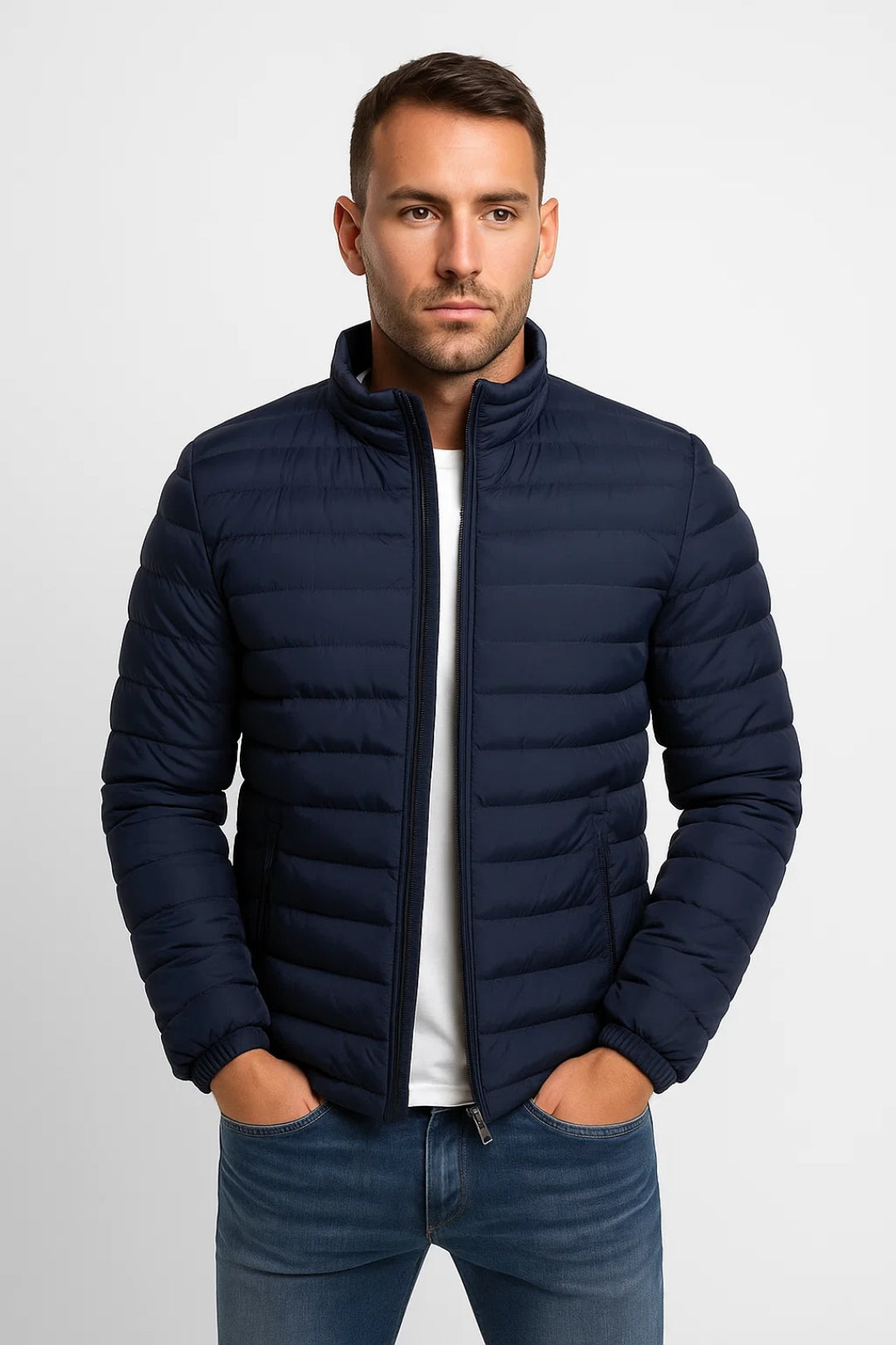 Rowan | Men's Lightweight Quilted Puffer Jacket