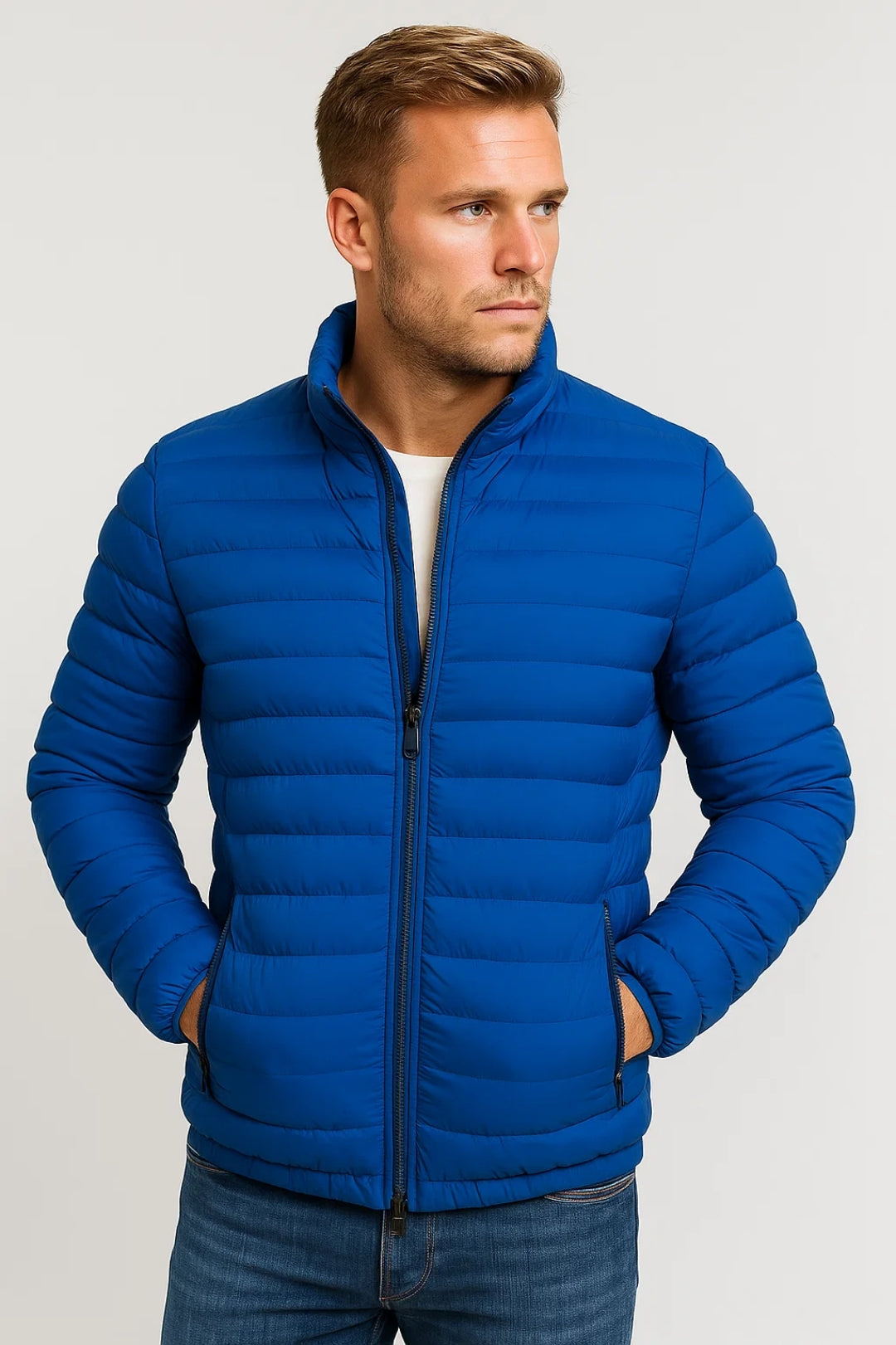 Rowan | Men's Lightweight Quilted Puffer Jacket
