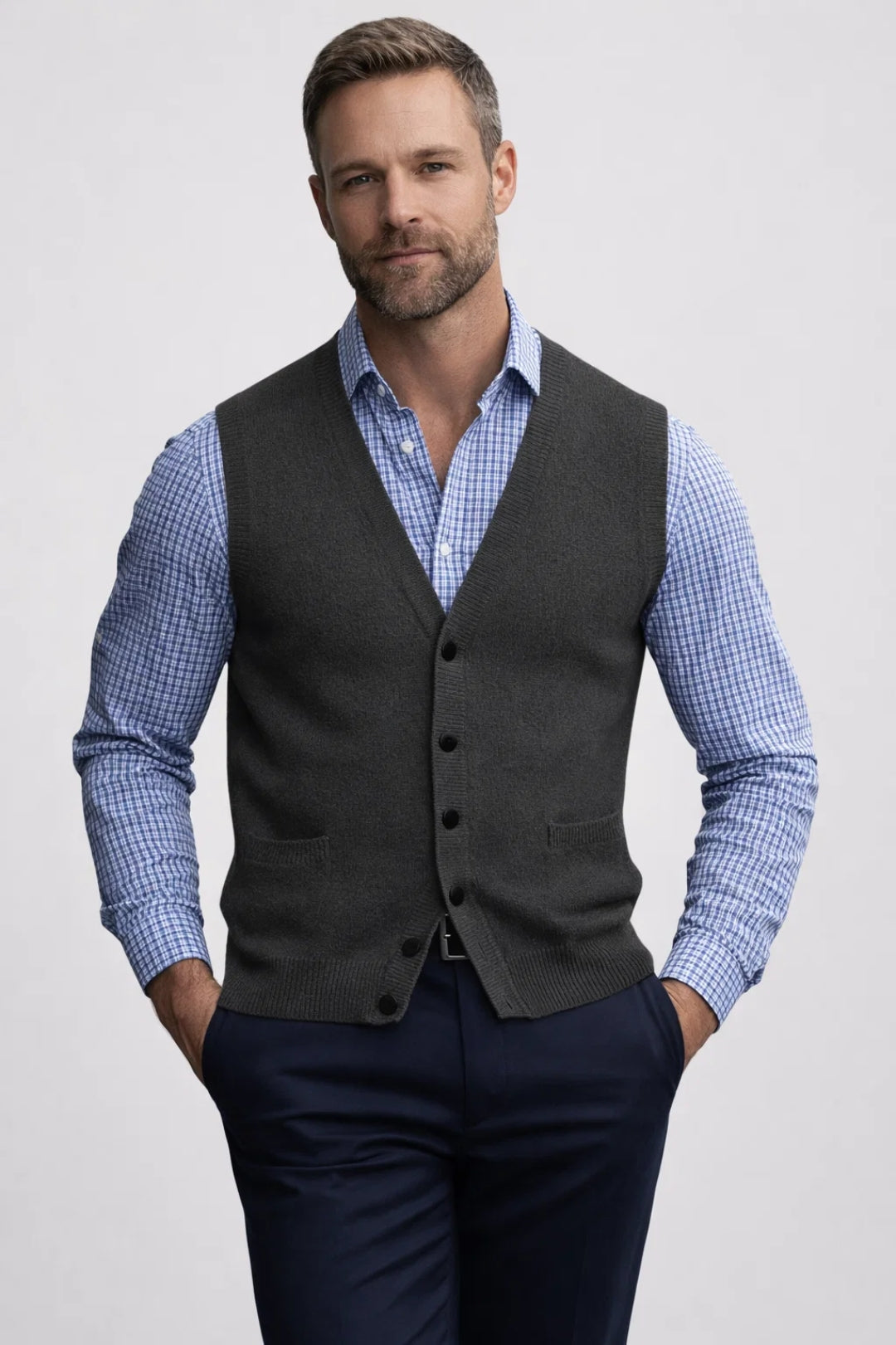 James Slim Fit Suit Vest