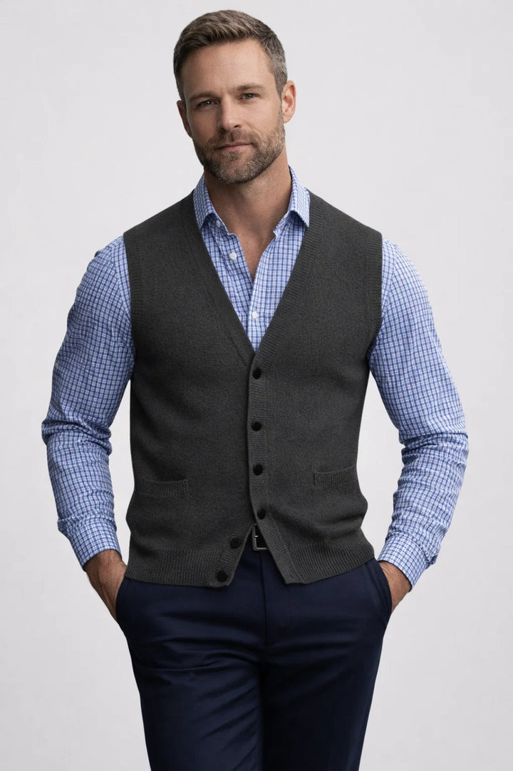 James Slim Fit Suit Vest
