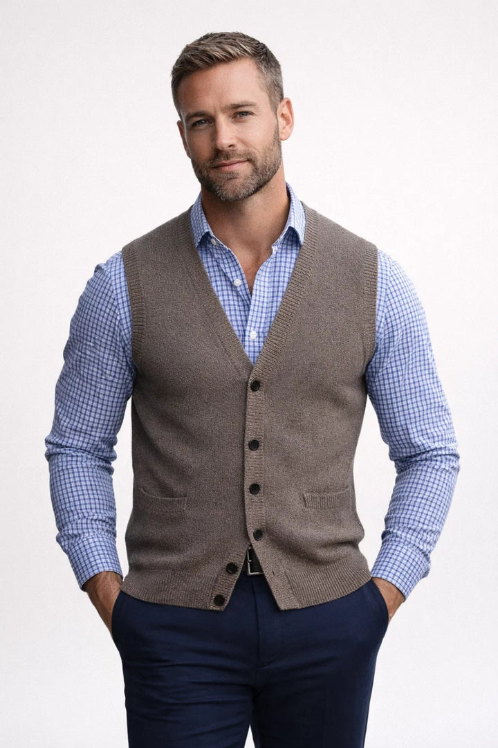 James Slim Fit Suit Vest