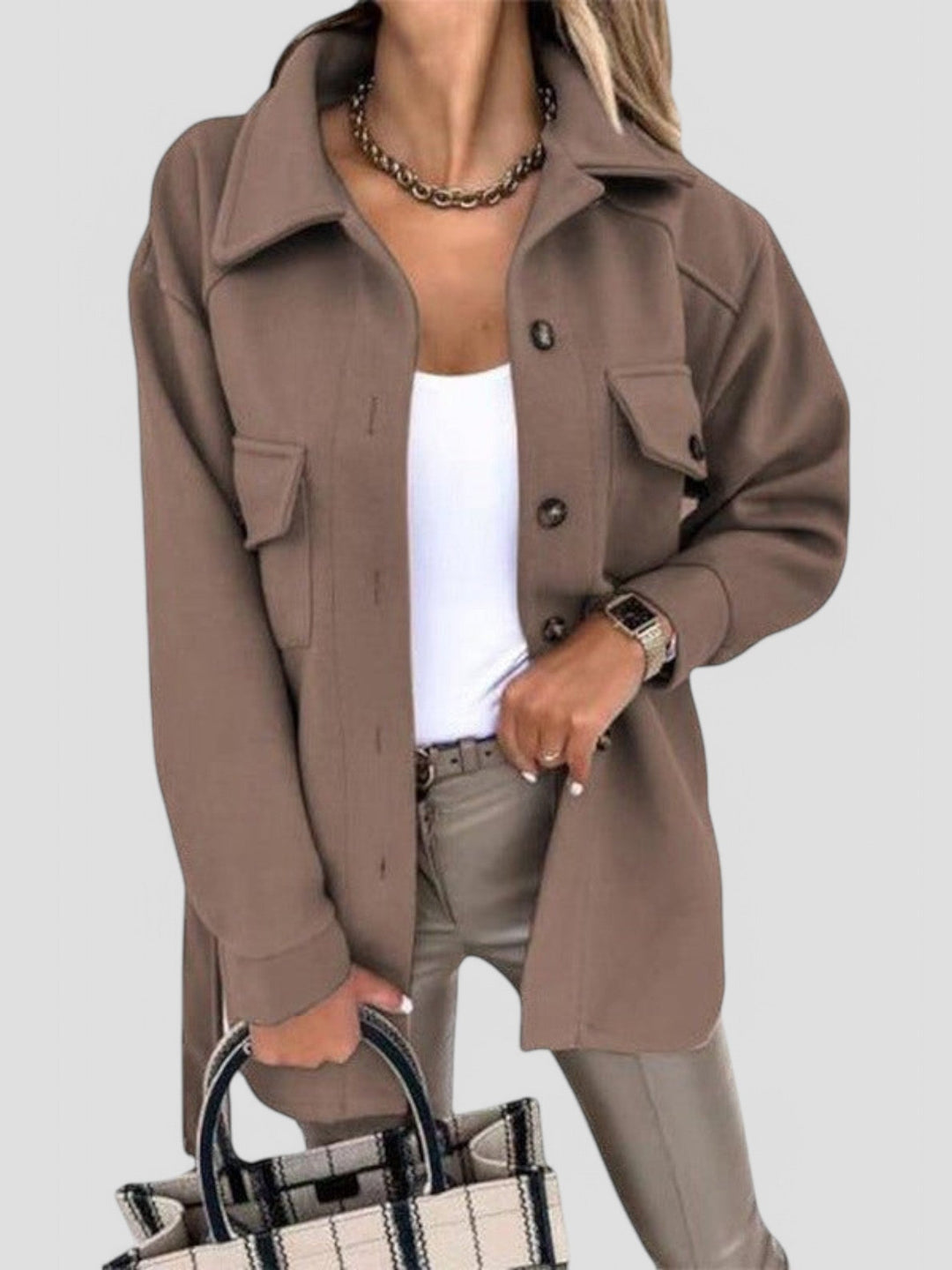 Ember | Chic Utility Overshirt Jacket