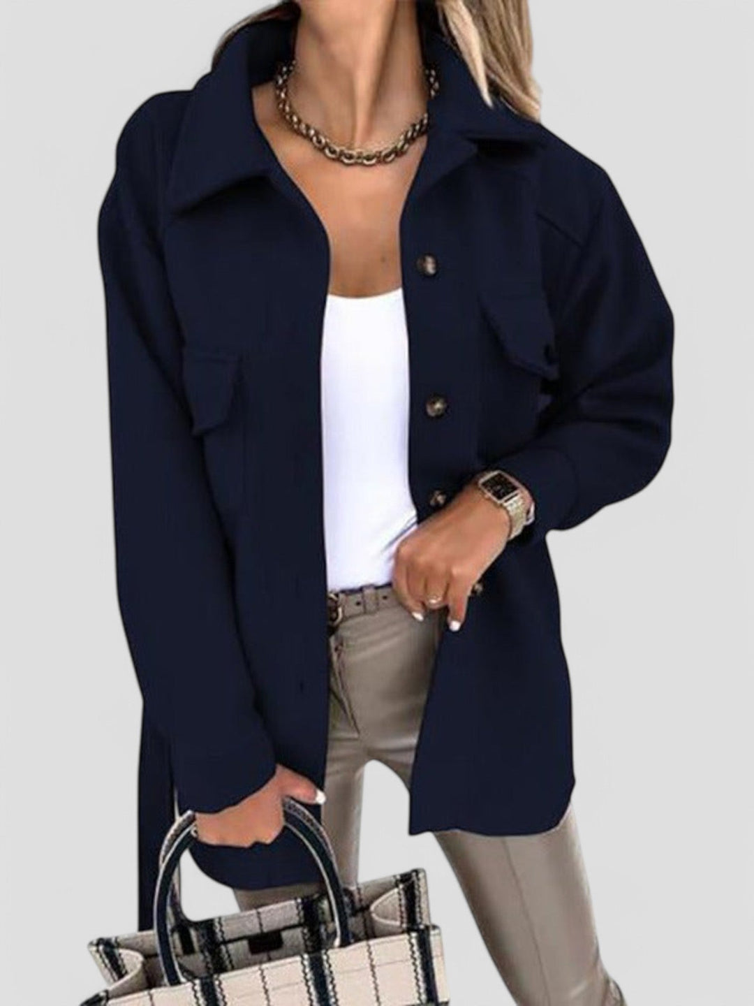 Ember | Chic Utility Overshirt Jacket