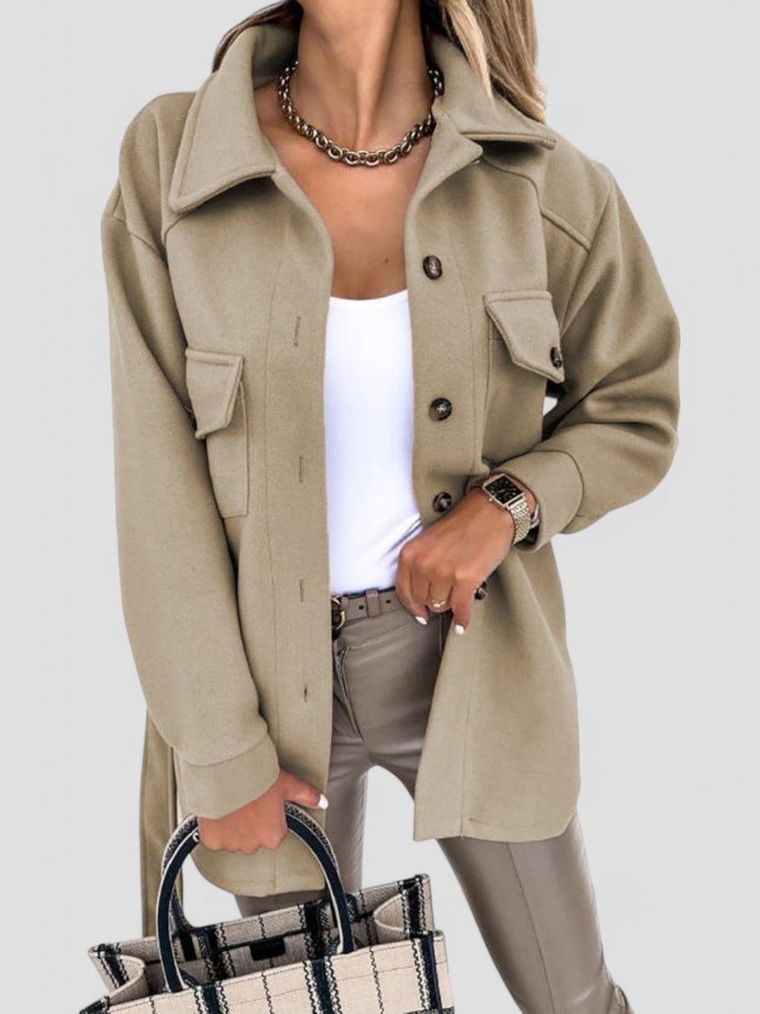 Ember | Chic Utility Overshirt Jacket