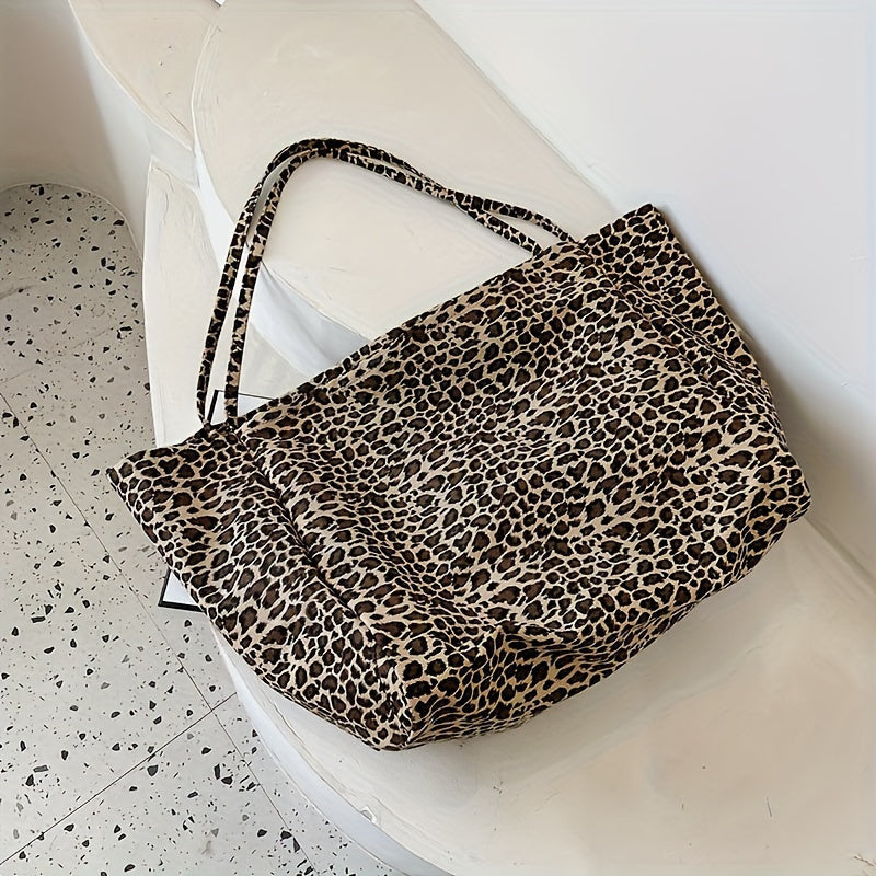 Savannah | Oversized Leopard Everyday Tote