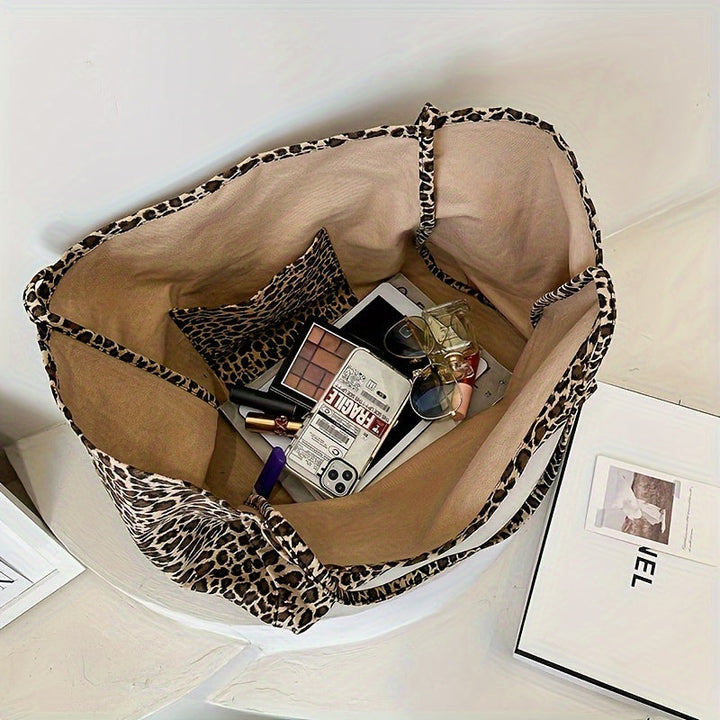Savannah | Oversized Leopard Everyday Tote