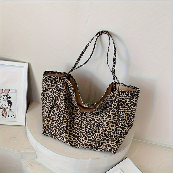 Savannah | Oversized Leopard Everyday Tote