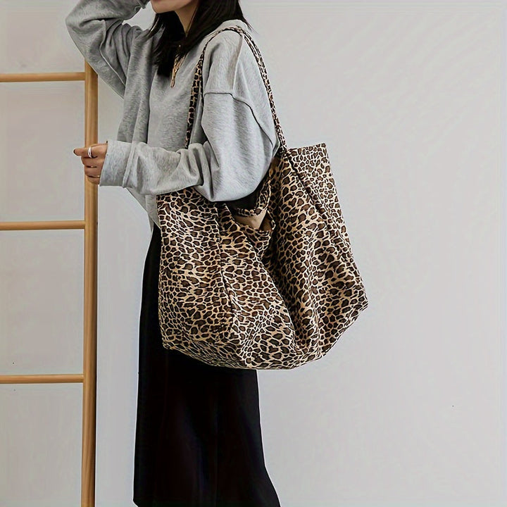 Savannah | Oversized Leopard Everyday Tote