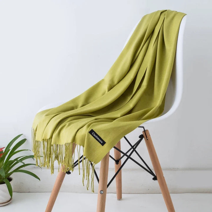 Rhett | Cashmere fringe scarf men