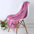 Rhett | Cashmere fringe scarf men