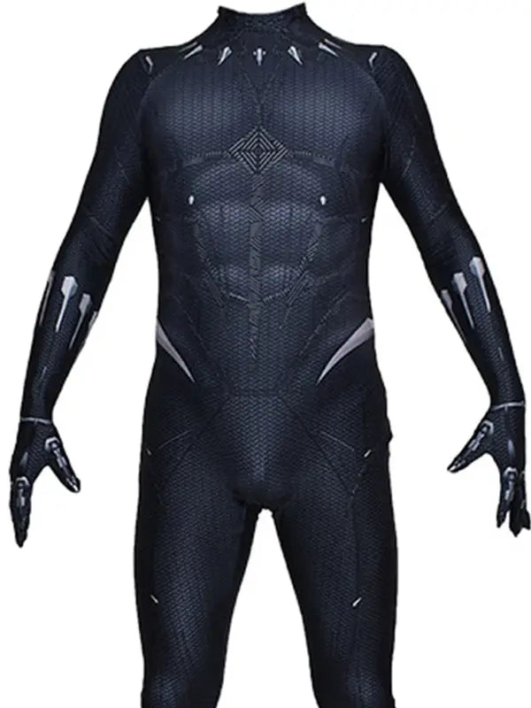 Beacon | Black panther zentai bodysuit costume