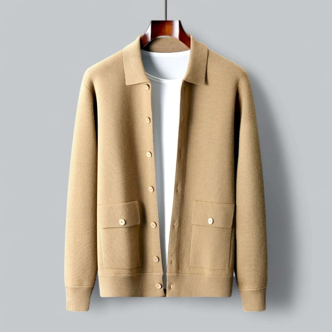 Gideon | Men button-front fall cardigan