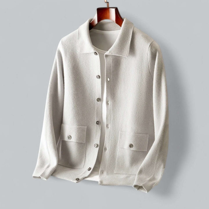 Gideon | Men button-front fall cardigan