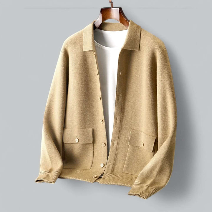 Gideon | Men button-front fall cardigan