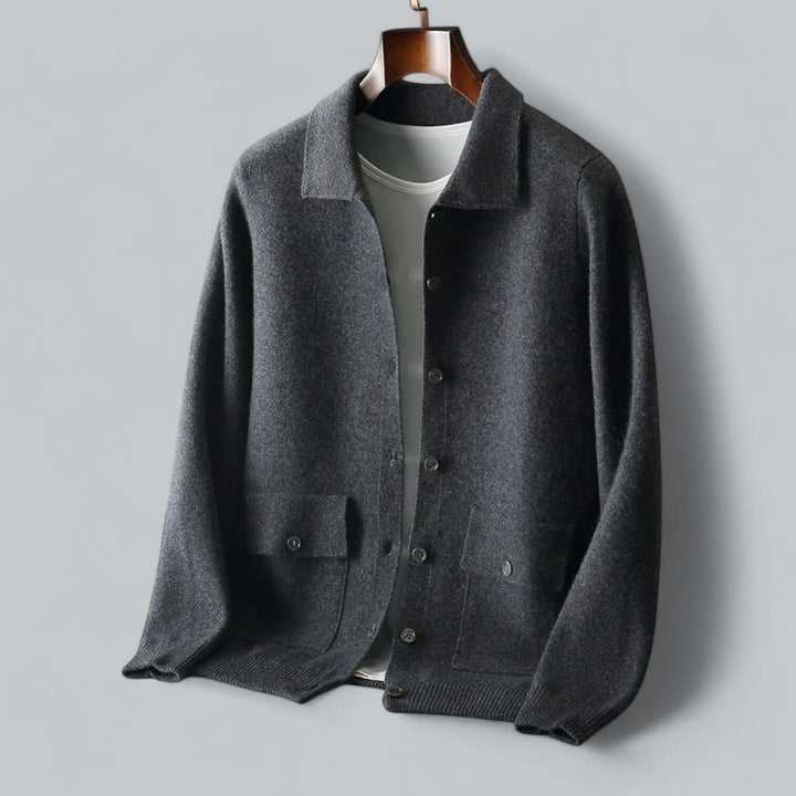 Gideon | Men button-front fall cardigan