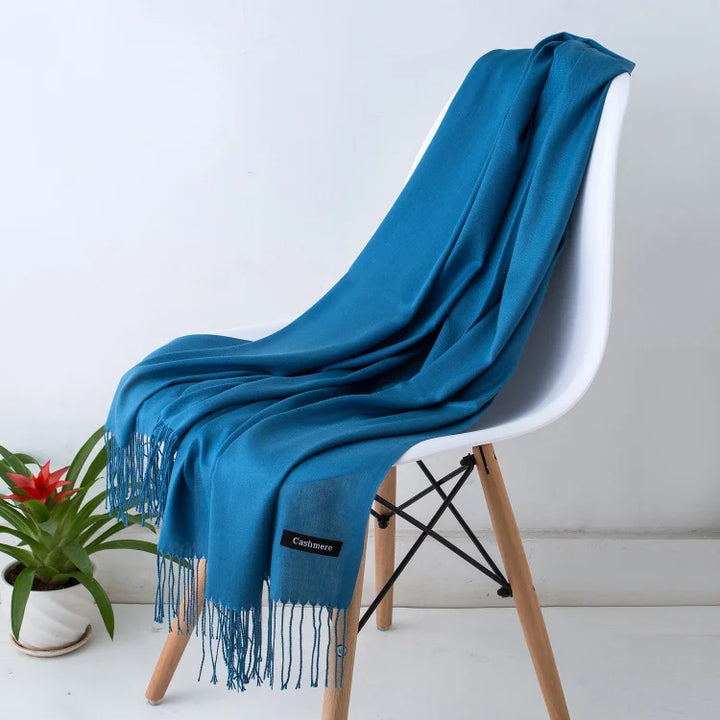 Rhett | Cashmere fringe scarf men