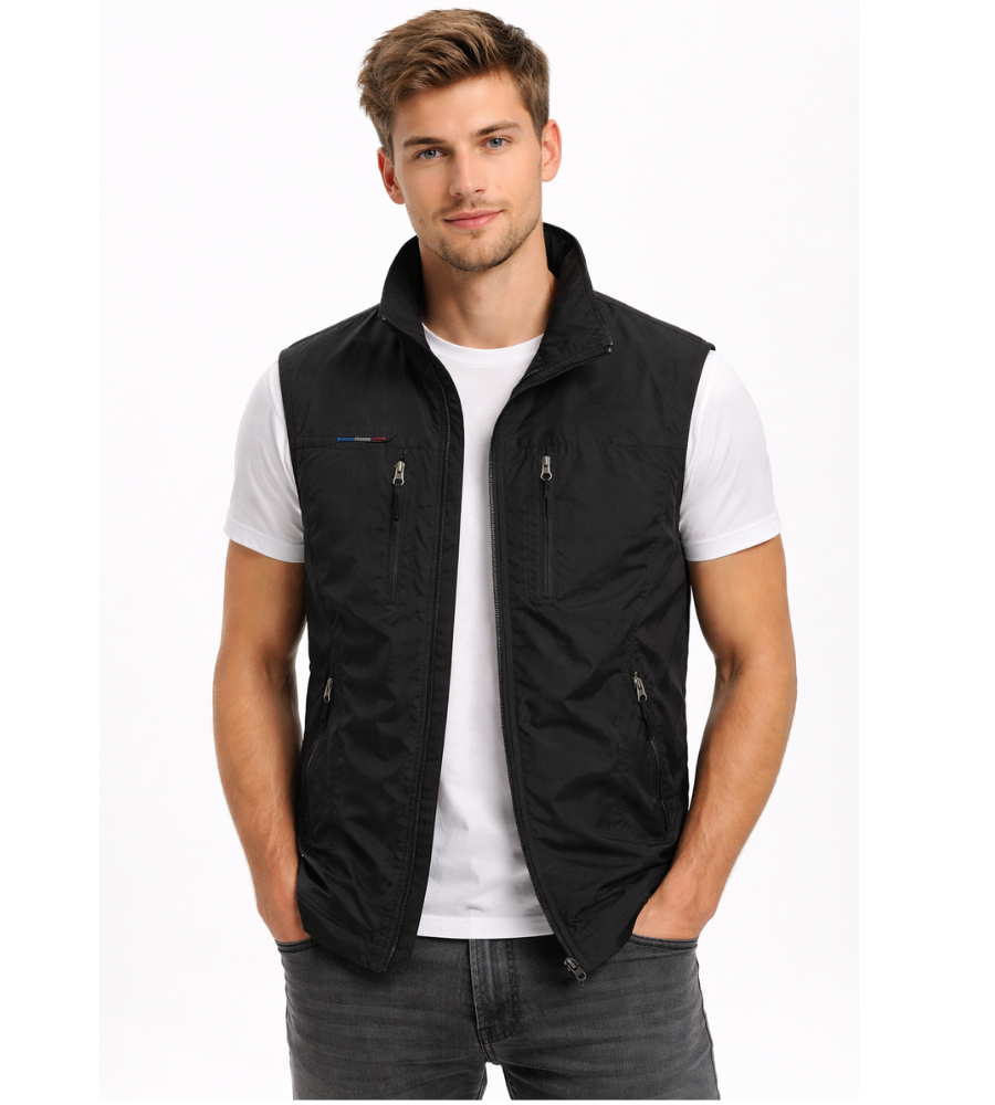 Logan | Men's Lightweight Zip Vest