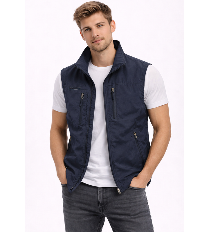 Logan | Men's Lightweight Zip Vest