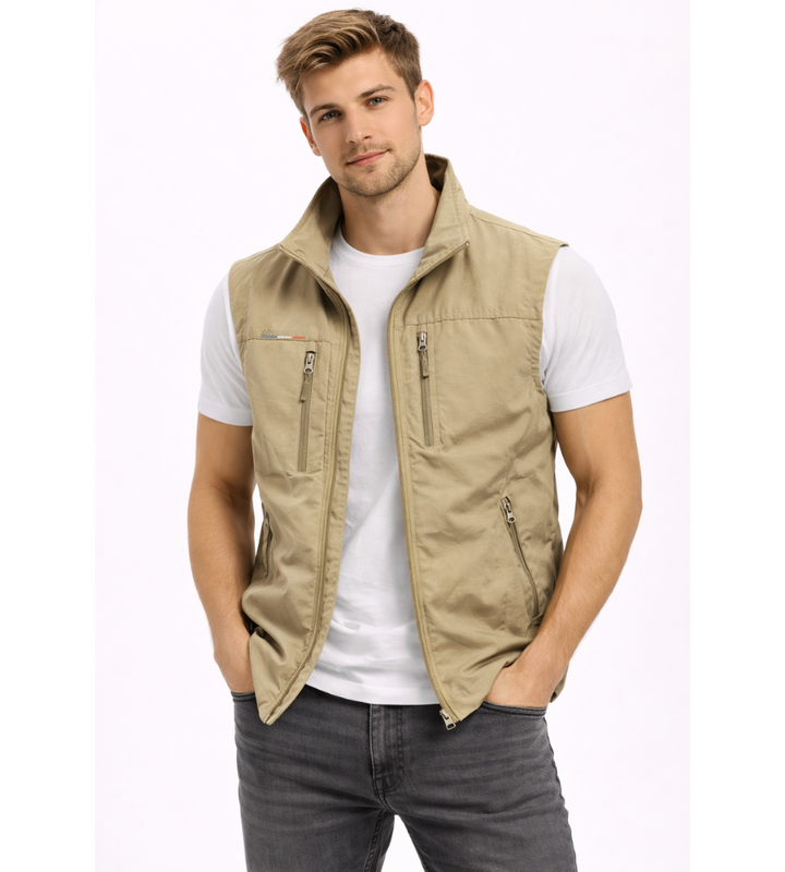 Logan | Men's Lightweight Zip Vest