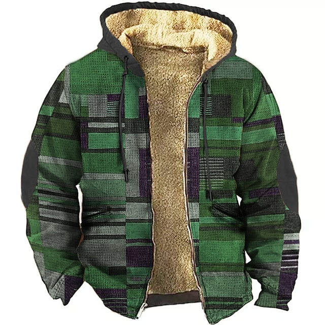 Benson | Heritage Patchwork Fleece Zip Hoodie