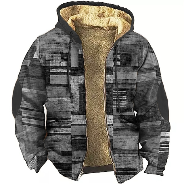 Benson | Heritage Patchwork Fleece Zip Hoodie