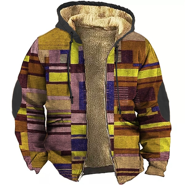 Benson | Heritage Patchwork Fleece Zip Hoodie