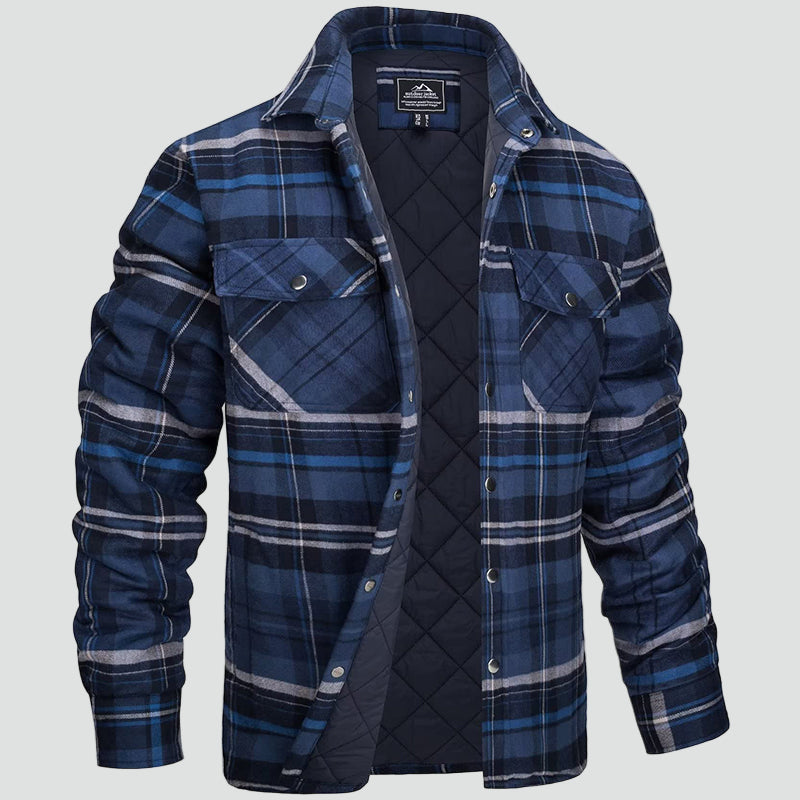 Colby | Men's Plaid Flannel Overshirt