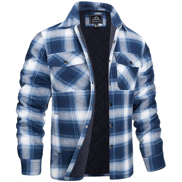 Colby | Men's Plaid Flannel Overshirt
