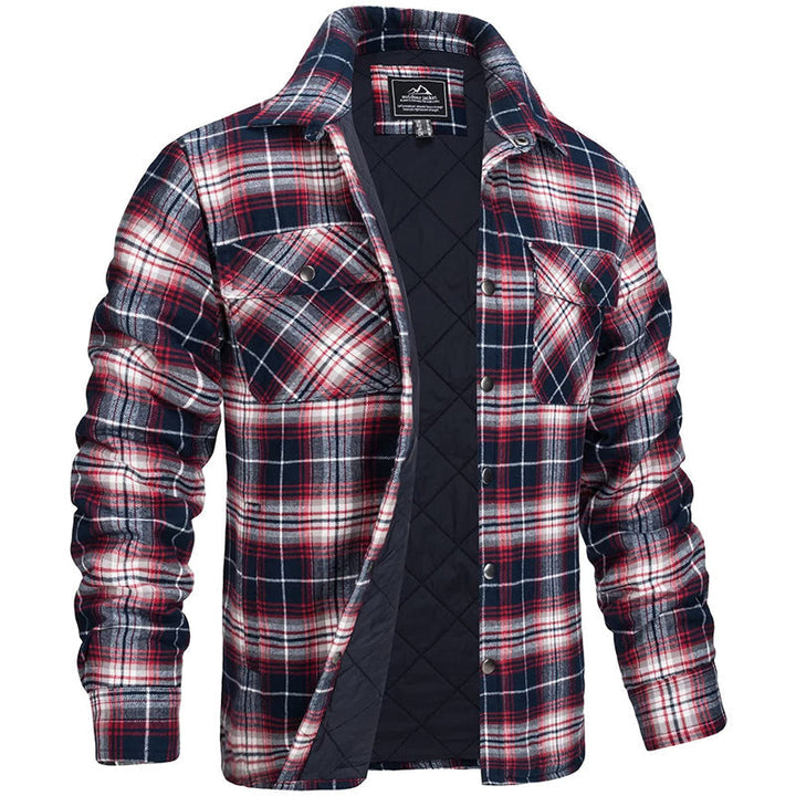 Colby | Men's Plaid Flannel Overshirt