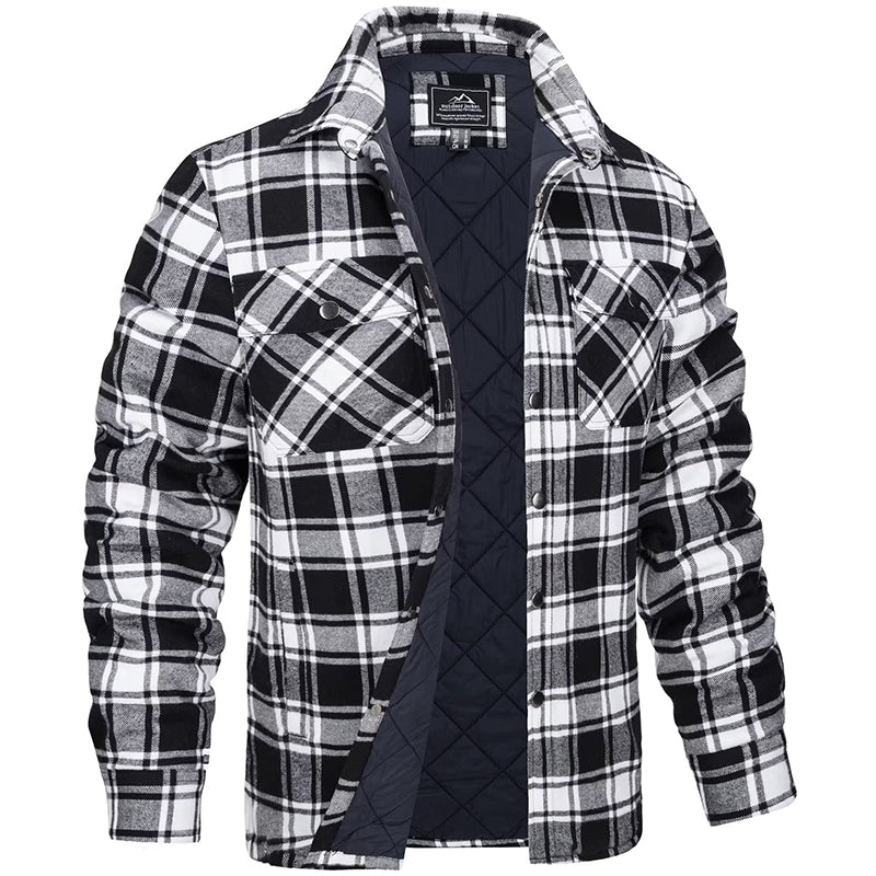 Colby | Men's Plaid Flannel Overshirt