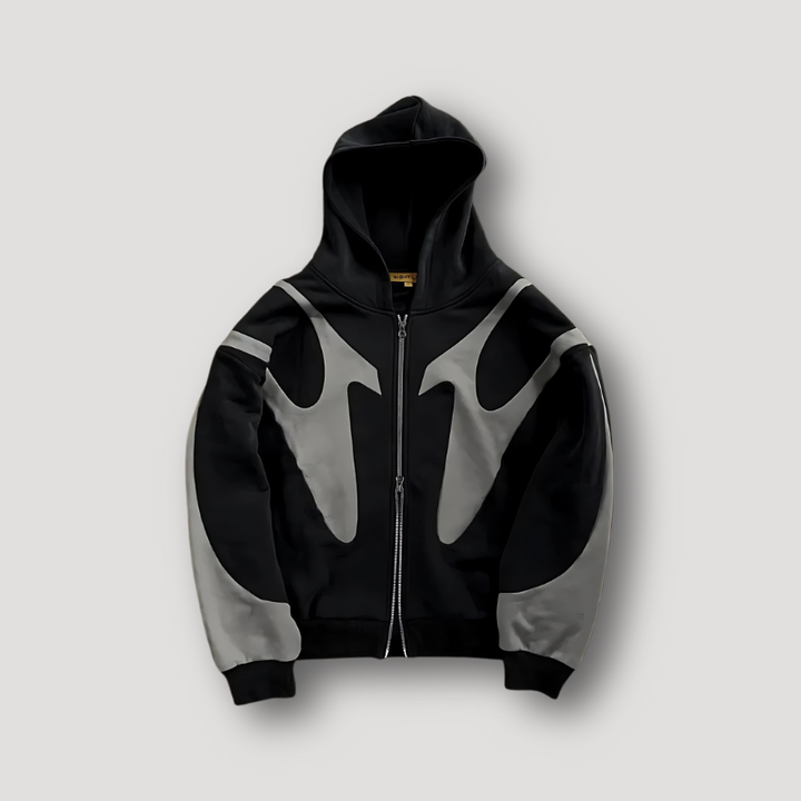 Blake | Men’s Oversized Graphic Zip Hoodie