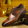 Nathan | Men’s Brogue Lace-Up Dress Shoes