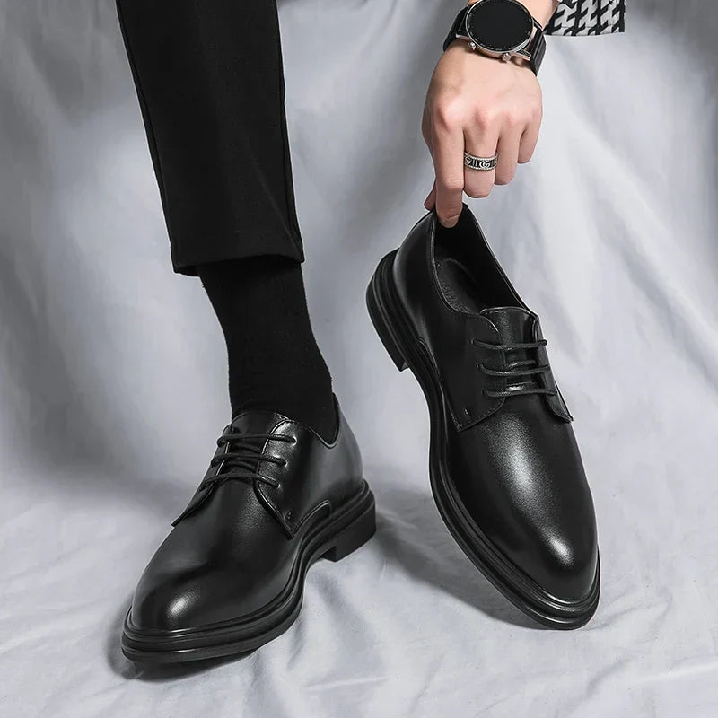 Carter | Men’s Patent Lace-Up Dress Shoes