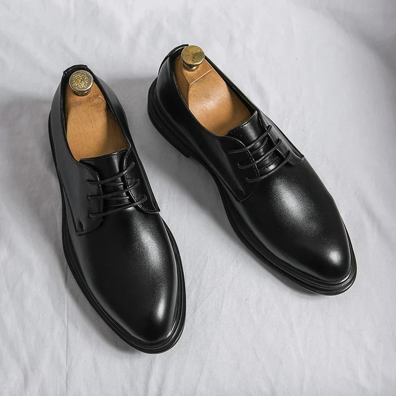 Carter | Men’s Patent Lace-Up Dress Shoes