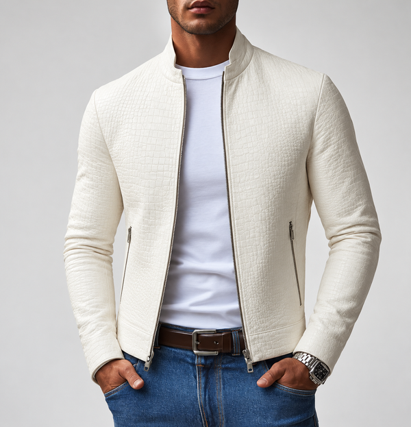 Yale | Veste en cuir pour homme