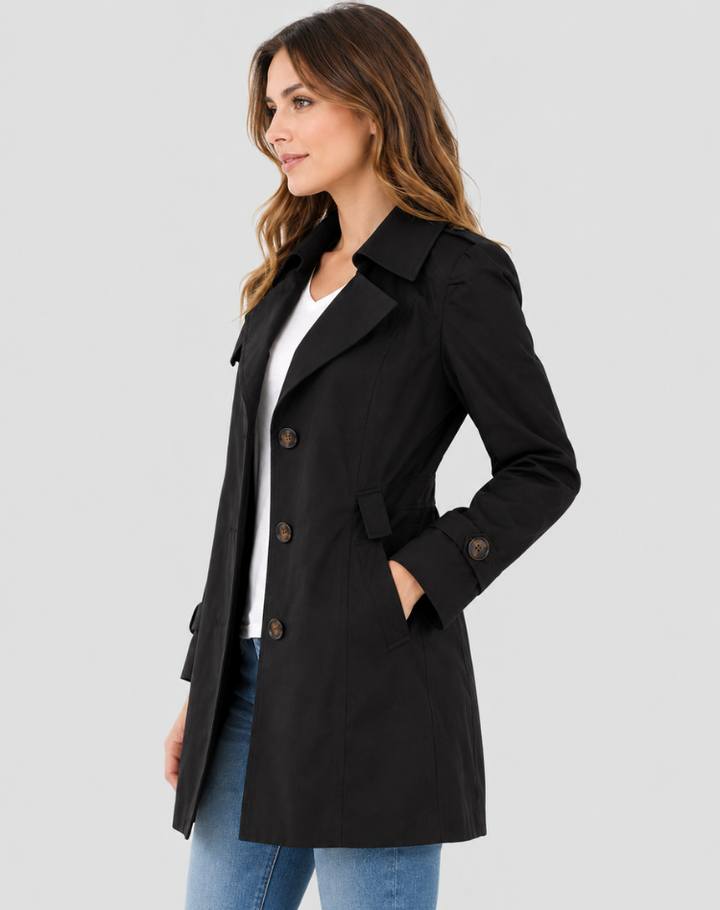 Grace | Women’s Belted Short Trench Coat