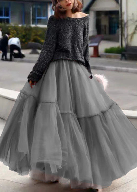 Bellamy | Layered Tulle Grace Maxi Skirt